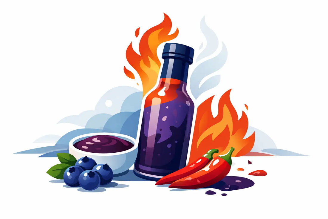 Blueberry Hot Sauce That Actually Brings Heat