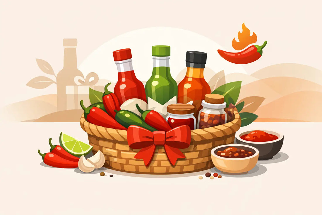 How to Build a Hot Sauce Gift Basket