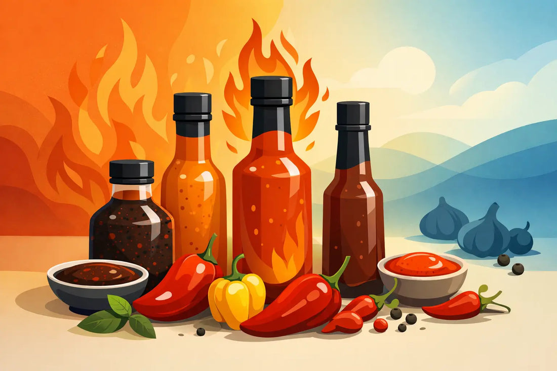 Gourmet Pepper Sauces and Insain Hot Sauce