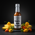 Insain Hot Sauce Pineapple Bomb 5 oz tropical sweet heat gourmet hot sauce bottle
